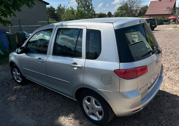 Mazda 2 cena 7000 przebieg: 208874, rok produkcji 2005 z Mikołów małe 92